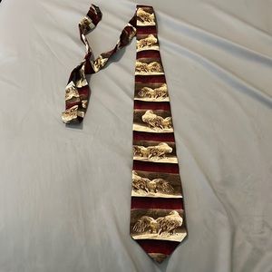 Endangered species “Cliff Dwellers” tie